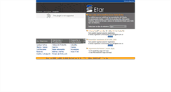 Desktop Screenshot of etar.com.ar